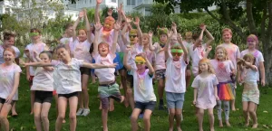 school fundraising fun run colour run