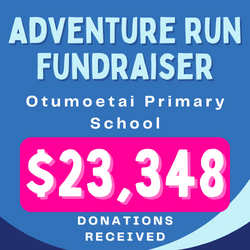 illustration showing otumoetai primary school adventure run results