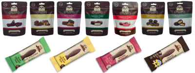 image shows a range of chocolate fundraising products